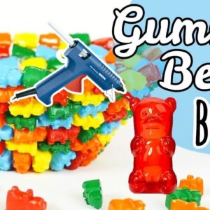 HOT GLUE Gummy Bear Bowl | DIY Room Decor