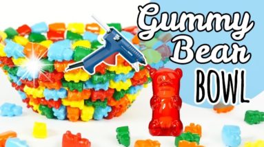 HOT GLUE Gummy Bear Bowl | DIY Room Decor