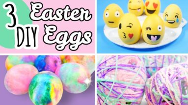 How To Decorate Easter Eggs | 3 Trendy Easter Crafts