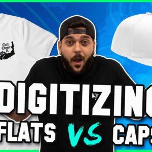 How to Digitize Flats vs Caps