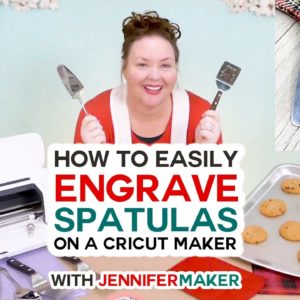 How to Engrave Cookie Spatulas on a Cricut Maker