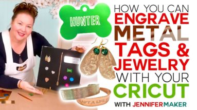 How to Engrave Dog Tags & Jewelry on a Cricut