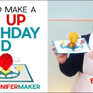 How to Make a Pop-Up Card | Birthday Card with Hot Air Balloon