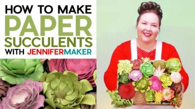 How to Make Paper Succulents: 18 Types From Cardstock & Glue