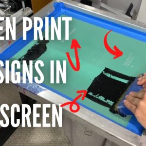 HOW TO SCREEN PRINT EFFICIENTLY | FILTRATION SYSTEM TOUR