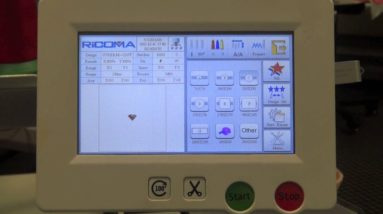 How to select a hoop RiCOMA RCM-1501TC-7S