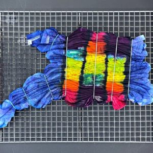 How to Tie Dye : Rainbow Gradient Zig-Zag Dress - 1 Hour Tie Dye!