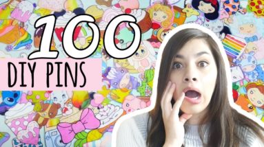 I Made 100 DIY Pins | CHALLENGE