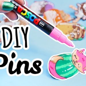 I Made DIY Plastic Pins...it's a good time