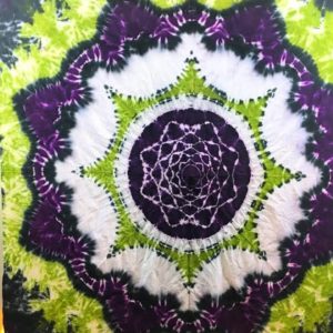 How to Tie Dye a Beautiful Mandala Tapestry | A Step by Step Guide for Beginners.