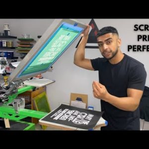 SCREEN PRINTING FAMILY REUNION T-SHIRTS | HOW TO SCREEN PRINT WHITE INK PERFECTLY!