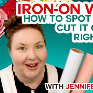 Iron On Vinyl: How to Cut the RIGHT Side to Cut EVERY Time!