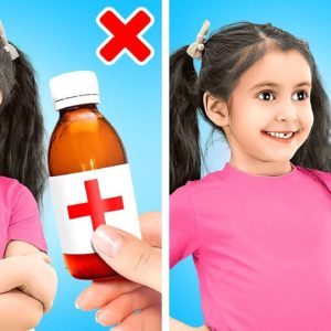 KIDS vs DOCTOR! Emergency Hacks For Parents || HUGE PARENTING GUIDE