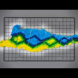 Liquid Dye Diamond WHICH-WAG Experiment - Tie Dye