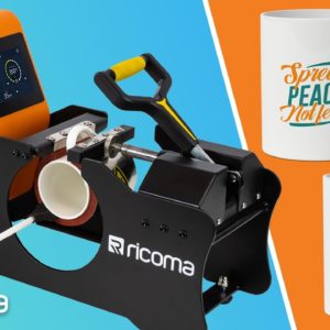 Best Heat Press Machine for Mugs | Ricoma Mug Heat Press | Heat Transfers, Sublimation & More!