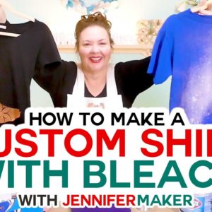 Make a Custom Shirt with Bleach!