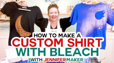 Make a Custom Shirt with Bleach!