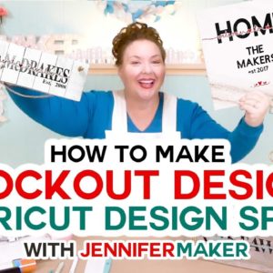 Make Knockout Designs in Cricut Design Space (What Works NOW!)