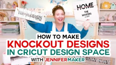 Make Knockout Designs in Cricut Design Space (What Works NOW!)