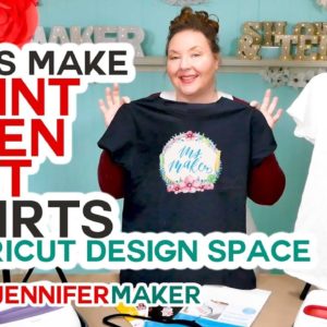 Make Print Then Cut T-Shirts with Your Cricut the RIGHT Way!