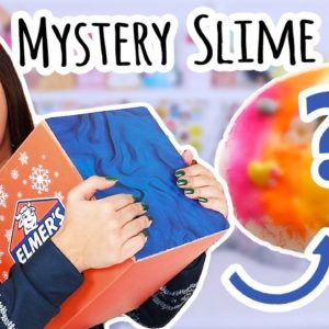 Making Aesthetic Slimes From A Mystery Box | #ElmersWhatIf