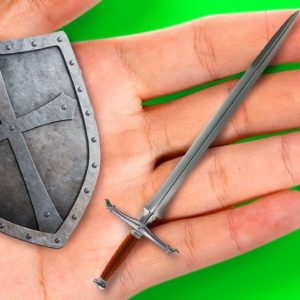 MINI SWORD || 5 SHARP MINI DIYs AND CRAFTS