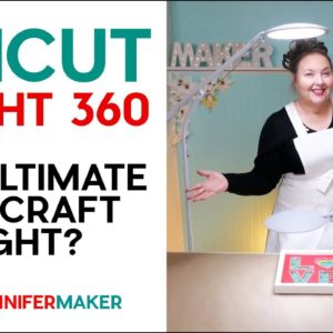 Cricut Bright 360 Lamp - My Honest Review of the "Ultimate" LED Craft Light + Head-to-Head Tests!