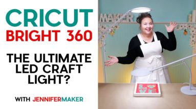 Cricut Bright 360 Lamp - My Honest Review of the "Ultimate" LED Craft Light + Head-to-Head Tests!