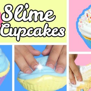 My First Slime! | 4 Easy Slimes | Slime Cupcakes