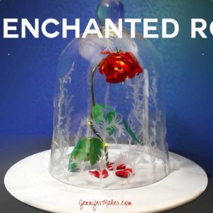 DIY Enchanted Rose Tutorial from Disney's Beauty & the Beast Live Action Movie