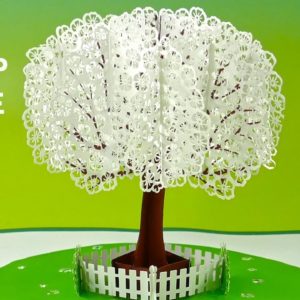 Pop-Up Apple Tree Card Tutorial (3D Sliceform on the Cricut)