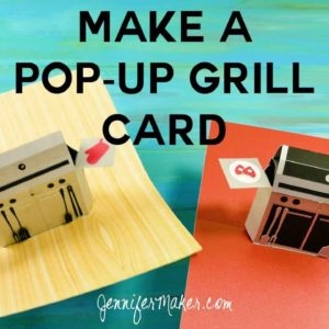 Pop-up Grill Card & Gift Card Holder Tutorial