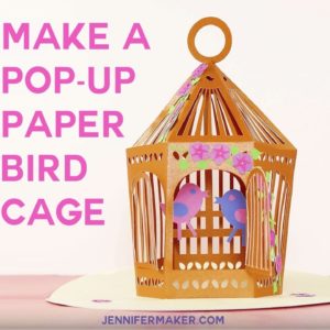 Pop-Up Paper Birdcage Card/Luminary Tutorial