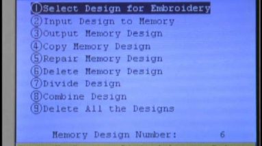 Preparing to Embroider a design with RiCOMA Embroidery Machine