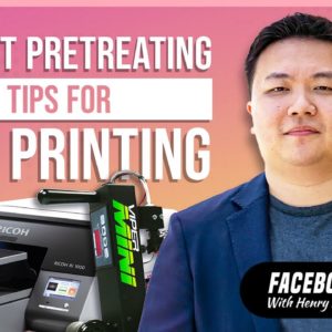 Perfecting Your Pretreatment: Expert Tips on Pretreating Your Garments for DTG Printing