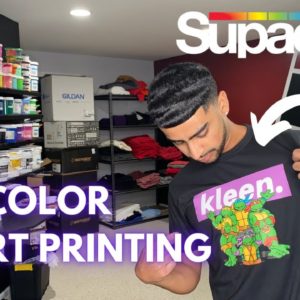 Printing Full Color T-Shirts From Home!