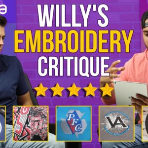 Pro embroiderer reacts to your designs | Embroidery design review