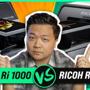 Ricoh DTG Printer Ri 1000 Vs. Ri 2000 (DTG Printer Comparison)