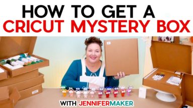 Cricut Mystery Box Demystified: How to Get Your Own and See What's Inside!