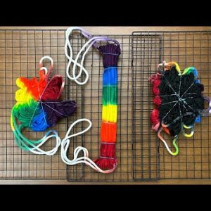 3 Tie Dye Drawstring Backpack Designs (Ideas for my Tie Dye Kit) | New TIE DYE TOOL Inside!