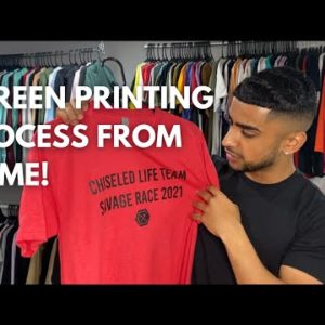 SCREEN PRINTING IN FIRST PERSON