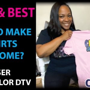 Crafts & Convos | Siser EasyColor DTV Test with Cricut Maker 3 and HTVRont Auto Press Live