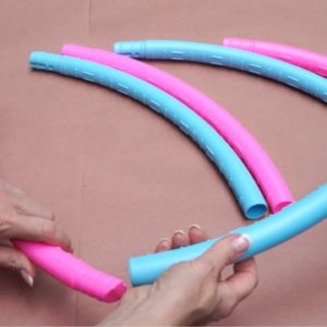 She grabs a hula hoop for a jaw dropping outdoor idea!