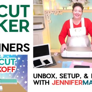 Cricut Maker for Beginners: Unboxing, Setup & First Cut * Cricut Kickoff: Lesson 1