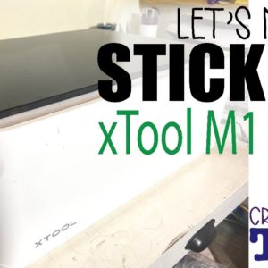 Craft-Tea Talk | How to make stickers for back to school with xTool M1 Laser