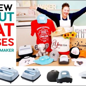 The NEW Cricut Heat Presses: EasyPress 3, Hat Press, & Autopress!