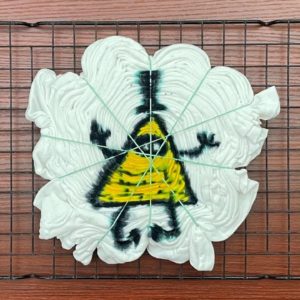 Tie-dye pattern : Bill Cipher (Angry Bill Back!)