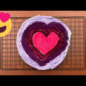 Tie-dye pattern : Easy & Fun Valentines Day Heart Spiral