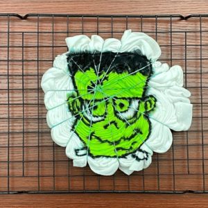 Tie-dye pattern : FRANKENSTEIN!