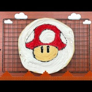 Tie-dye pattern : Mario Mushroom!